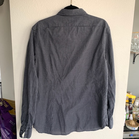 John Varvatos Black and White Check Large - Picture 6 of 7